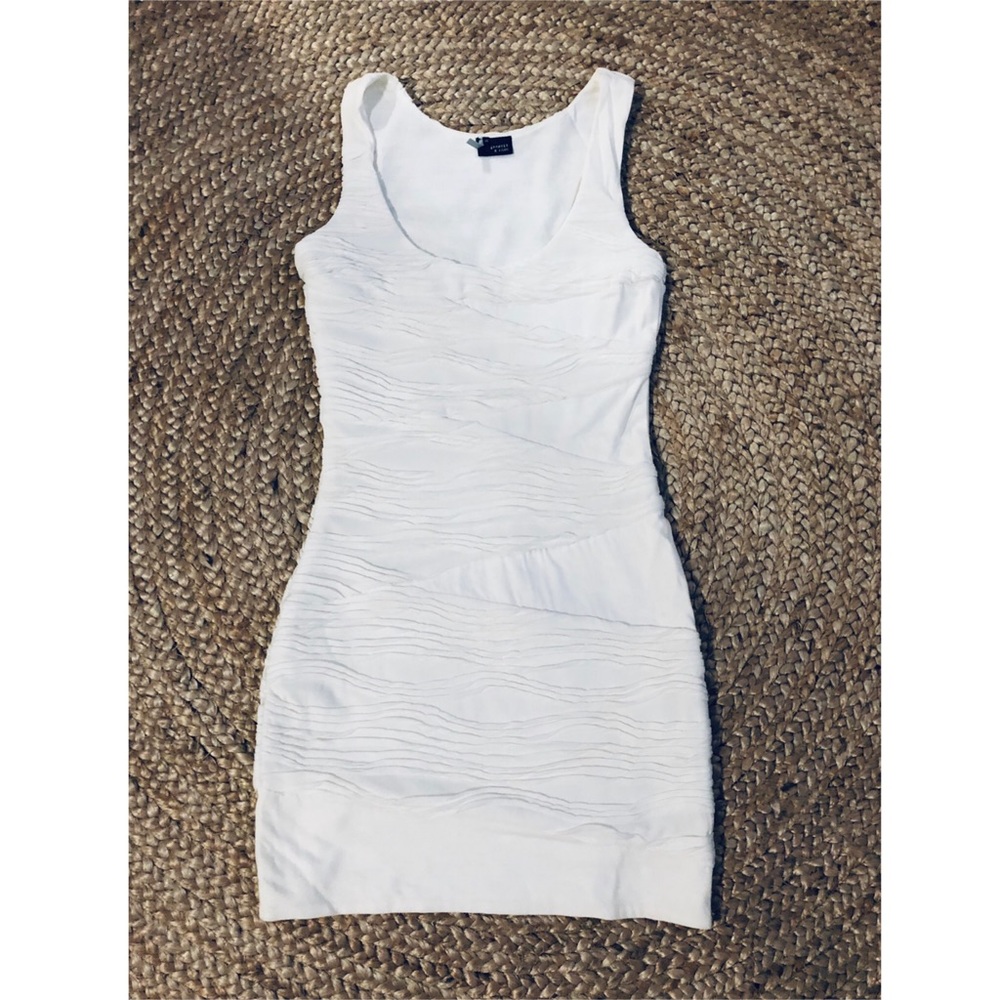 Sparkle & Fade white bodycon mini dress XS